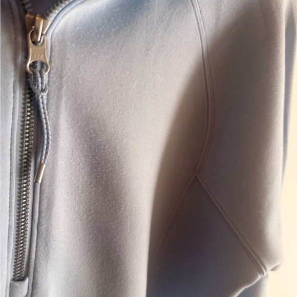 Spanx Air Essentials Sky Blue Sweatshirt Size L - Picture 4 of 7